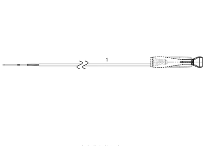 Throttle Cable Diagram and Parts List for SC500EQ (12ACP2J6710)(2019) Cub Cadet Lawn Mower